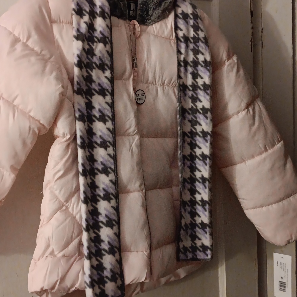 NWT Rothschild Girls size 14 Jacket & Scarf